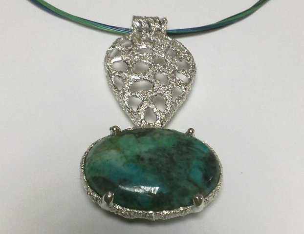 Collar Quartz. Joya �nica.